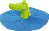 LEONARDO Deckel BAMBINI 9,2 cm, blauw, krokodil – Productafbeelding-voorbeeld 2