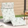 vidaXL Sonnenliege Klappbar Blattmuster 175x54x8,5 cm Produktbild-Vorschau 2