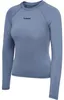 Hummel Prima Langarm-t-shirt Blau L Frau Blau L Produktbild-Vorschau 1