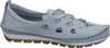 Gemini Damen Mokassin Slipper, Leder, Blau, 37 EU, lose Produktbild-Vorschau 11