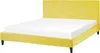 BELIANI Polsterbett Gelb Samtstoff 160 x 200 cm mit Produktbild-Vorschau 1