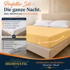 EXKLUSIV HEIMTEXTIL Jersey Spannbettlaken 120 x 200 cm Gelb Produktbild-Vorschau 3