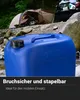 Leerkanister aus HD-PE, DIN 61, blau, 30 Liter Produktbild-Vorschau 7