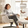 HOMCOM Relaxsessel mit Hocker, Fernsehsessel mit hoher Produktbild-Vorschau 5
