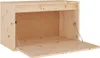 vidaXL Nástěnná skříň 60x30x35 cm z masivního dřeva Náhled obrázku produktu 7