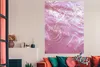 MuchoWow® Poster Marmor - Rosa - Weiß - Glitter 120x180 cm Produktbild-Vorschau 3