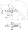 Schubstangenspanner Nr.6841 Gr.1 kl.Winkelfuß AMF Produktbild-Vorschau 2