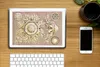 MuchoWow® Laptop Aufkleber Sticker Cover Jahrgang - Ernst Produktbild-Vorschau 2