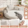 Sofa, Multifunktionales Freistehendes Klappsofabett – Bett Produktbild-Vorschau 3