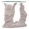Weißer lachender Buddha Dutflampe mit Teelicht Produktbild-Vorschau 3