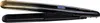 A black and gold hair straightener is shown against a white background. Produktbild-Vorschau