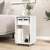 Stolik pod drukarkę COSTWAY na kółkach, mobilny kontener na Podgląd zdjęcia produktu 2