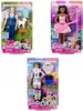 A collage of three Barbie doll product packages, each featuring a different doll and accessories. Produktbild-Vorschau