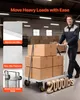 SucceBuy Skladací plošinový vozík 907 kg, transportný vozík Náhľad obrázku produktu 2