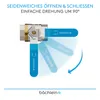 Bächlein Universal Kugelhahn – Kugelventil aus Messing mit Produktbild-Vorschau 5