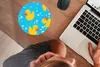 MuchoWow® Mauspad Mousepad Gummi-Entchen - Wasser - Muster Produktbild-Vorschau 3