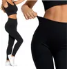 Damen Leggings Sportlich Hohe Taille Blickdicht Gerippt Produktbild-Vorschau 1