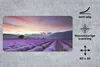 MuchoWow® Mauspad Mousepad Sonnenuntergang über Lavendel Produktbild-Vorschau 2