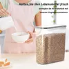 Vorratsdosen, 4-tlg Vorratsdosen Set, 4L Müsli Schüttdose & Produktbild-Vorschau 2
