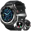 Soudorv Militär Smartwatch Herren Damen, 2025 Neu 1.43? Produktbild-Vorschau 1