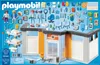 A Playmobil hospital playset with figures and accessories, displayed against a light blue background. Anteprima dell’immagine prodotto