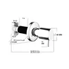 BELVIT Unterputz-Ventil für Taharet/Bidet WC Unterputz Produktbild-Vorschau 3