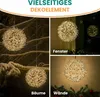 Aluminium-Drahtkugelkugel 40 cm mit 200 LED warmweiß Produktbild-Vorschau 5