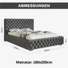MOTIVENA Dianna Chesterfield Polsterbett 180x200 mit Produktbild-Vorschau 7