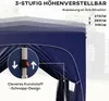 Outsunny Pavillon 3x3m wasserabweisend Stabil Winterfest Produktbild-Vorschau 5
