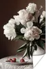 MuchoWow® Poster Kirschen - Stilleben - Blumen 40x60 cm - Produktbild-Vorschau 1