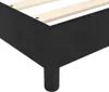 Cadre de lit sans matelas noir 120x200 cm velours Voir les images du produit 6