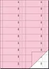 SIGEL BO112 Bonbuch, 1000 Abrisse, rosa, A4, mit Produktbild-Vorschau 1