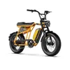 A yellow and black electric fat bike is shown against a white background. Produktbild-Vorschau