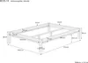 Doppelbett Massivholzbett Kiefer natur 140x200 Futonbett Produktbild-Vorschau 2