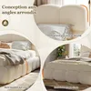Letto imbottito 140 x 190 cm, Scivolo, Contenitore con Anteprima dell’immagine prodotto 14