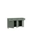 Sideboard >SILBA< in (Salbei grün), 3 Türen, 3 Voir les images du produit 5