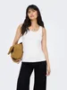 ONLY 15095808, Tank Top, Erwachsener, Weiblich, Weiß, White Produktbild-Vorschau 2