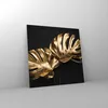 Bilder auf glas - Einteilig - Golden Blätter Monster - Produktbild-Vorschau 4