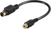 Goobay 60845, 0,2 m, S-Video (4-pin), RCA, Samec, Samice, Náhled obrázku produktu 5