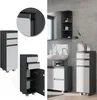 Mobiletto bagno Vicco J-Shape Bianco 30 x 95 cm, Model Anteprima dell’immagine prodotto 2