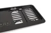 Tapis de plaque d'immatriculation petit NOIR Voir les images du produit 2