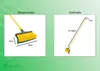 Novaliv Krallenbesen Set 40 cm Kunststoff mit Teleskopstiel Produktbild-Vorschau 8