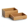 Zeller Aufbewahrungsboxen-Set braun Produktbild-Vorschau 5