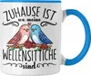 Trendation - Lustige Tasse Wellensittich Besitzer Zuhause Produktbild-Vorschau 1