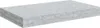 vidaXL Mensole sospese 4 pz. Grigio cemento 40x23x3,8 cm Anteprima dell’immagine prodotto 6