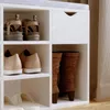 Skríň Na Topánky S Sedadlom Loft Biela Lavica Prechodová Náhľad obrázku produktu 2