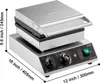 VEVOR komerční vaflovač vaflovač 1750 W nepřilnavý belgický Náhled obrázku produktu 8