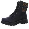 Rieker Damen Stiefelette Schwarz/Leopard 76724-00 Voir les images du produit 11