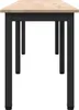 panchina Naturale 160 x 35 x 45 cm Pino massello Anteprima dell’immagine prodotto 6