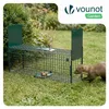 VOUNOT® Marderfalle Lebendfalle Metall Tierfalle mit Griff, Produktbild-Vorschau 2